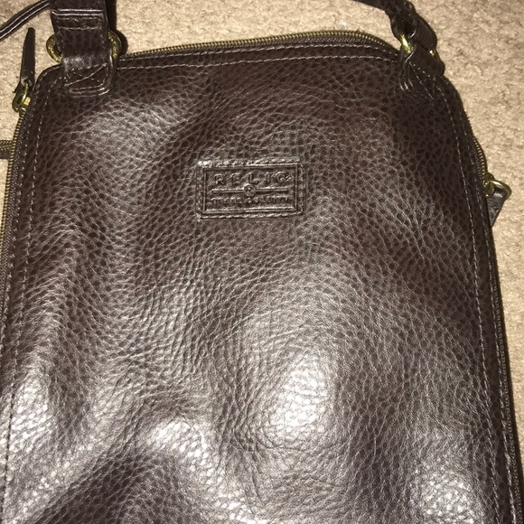 Espresso Brown Relic crossbody EUC - Picture 2 of 2